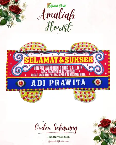 Papan Bunga Ucapan Selamat Banjarnegoro